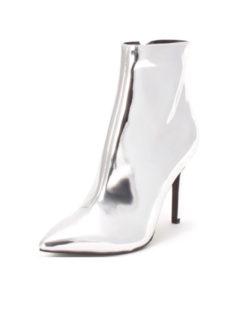 NEW a new day Shandra silver boots 8